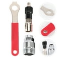 thumbnail image 4 of Spatiy Repair Tool Set Cycle Crank Extractor Puller Maintenance Kits Professional Repair Spanner Tools for Bicyle Repair, 4 of 6