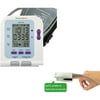 NatureSpirit Advanced Digital Blood Pressure and Heart Rate Monitor with Analytical Software & Oximeter Port