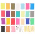 thumbnail image 1 of 1 Set of DIY Clay Kit Clay Sculpting Tools Colorful Clay Carving Tools Jewelry Making Tools, 1 of 8