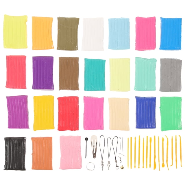 1 Set of DIY Clay Kit Clay Sculpting Tools Colorful Clay Carving Tools Jewelry Making Tools