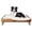 Natural, variant on PETMAKER Elevated Indoor Dog Bed with Soft Cushion