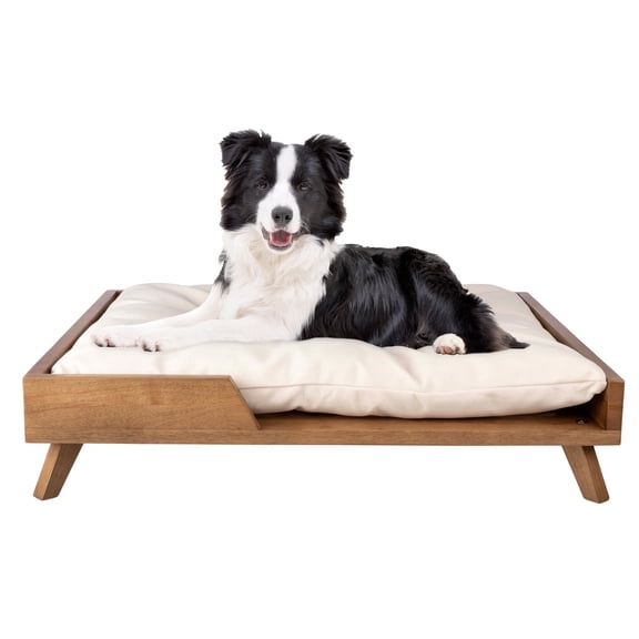 PETMAKER Elevated Indoor Dog Bed with Soft Cushion