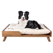 PETMAKER Elevated Indoor Dog Bed with Soft Cushion