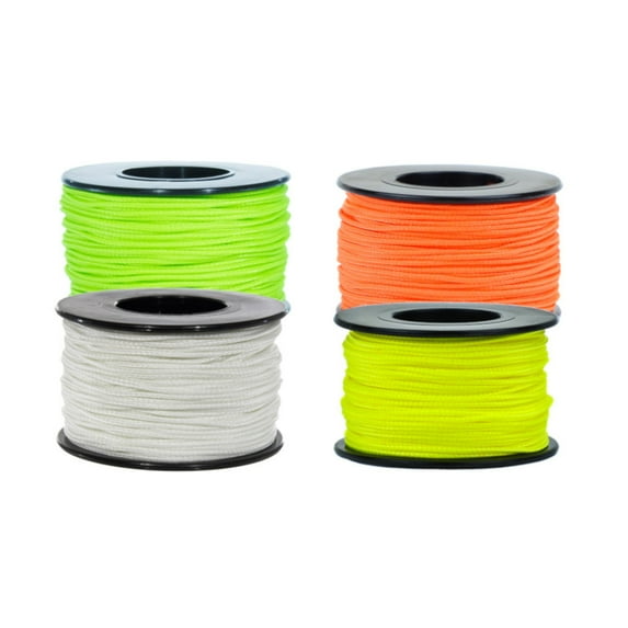 PARACORD PLANET Micro Cord Multi Packs - 125 Foot Spool Kits in a Variety of Colors - Strong Durable Cord for Smaller Crafting Projects - Made in the USA
