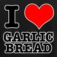thumbnail image 3 of CafePress - I Heart (Love) Garlic Bread Women's Dark Pajamas - Women's Short Sleeve Print T-Shirt and Pants Dark Cotton Pajama Set, 3 of 7