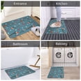 thumbnail image 5 of Front Door Mat, Bullfinches Branches And Balls Indoor Mats for Bedroom Bathroom Kitchen, Floor Mat Non-Slip, Soft Carpet Floor Cover Machine Washable Entryway Mat - 20x31.5in, 5 of 6
