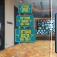thumbnail image 3 of Classic Framed Plus Leftovers Are For Quitters! Wall or Door Sign | Funny Home Decor - Medium, 3 of 8