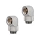 thumbnail image 4 of 2 extensores de rosca macho a hembra con conector adaptador giratorio de 360 ​​grados para sistemas de refrigeración por agua de ordenador., 4 of 7