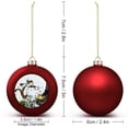 thumbnail image 2 of Calvin And Hobbes Christmas Balls Ornaments Decoration Xmas Tree Hanging Ornament Pendant for Home Indoor Holiday Party Decor 1PCS, 2 of 8