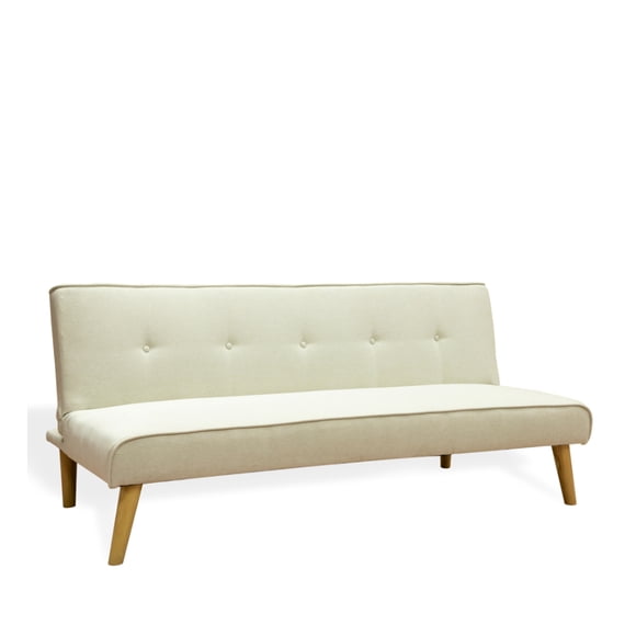 Sofá Cama Plegable Ilios Innova Para Tres Plazas Color Beige