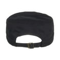 thumbnail image 3 of iHPH7 Cadet Cap Military Cap Baseball Cap Casual Hats for Men Fishing Hat, Black One Size, 3 of 3