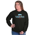 thumbnail image 3 of Smurfs 80s Retro Cartoon Characters Sweatshirt for Men or Women Brisco Brands S, 3 of 6