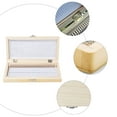 thumbnail image 5 of WASHWEPE Microscope With Slides Wooden Specimen Slide Storage Box Wood Color 1Pcs, 5 of 10