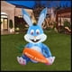 thumbnail image 4 of Luces LED inflables perfecl Conejito Inflable de Pascua 3,93 pies, 4 of 8