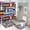 style-2, variant on Cartoon Mouse Character Shower Curtain Waterproof Bathroom Curtain Set 4pcs with Hooks Home Decor Bathroom Curtains
