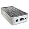thumbnail image 1 of SereneLife Twin Size Inflatable Premium Airbed Flocked Mattress w/ Internal Pump, 1 of 7