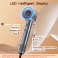 thumbnail image 3 of Secador de pelo VivaEase VivaEase 1400W Negative Ionic 36m/s Grey, 3 of 6