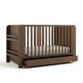 thumbnail image 3 of Graco Read-with-Me 4-in-1 Convertible Baby Crib with Drawer, Hazelnut, 3 of 16