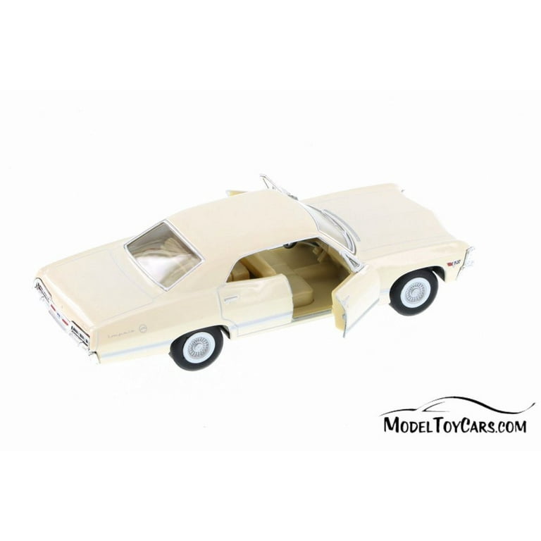 1967 Chevy Impala Hard Top, White - Kinsmart 5418D - 1/43