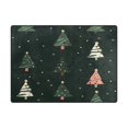 thumbnail image 5 of Yayeee Area Rugs for Living Room 6.7'x4.8' Non Slip Washable Bedroom Floor Carpet, Green Christmas Trees, 5 of 5