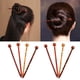 thumbnail image 1 of Paquete de 8 Palillos de para El Cabello, Palillos Japoneses para Moños, Horquillas para El Cabello para Mujeres, Pinzas para El Cabello, Pinza SOLEDAD Horquilla de madera, 1 of 10