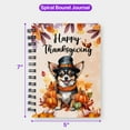 thumbnail image 5 of Happy Thanksgiving Chihuahua Welcome Thankful Fall Autumn Pumpkin Spiral Bound Journal Dog Lover Gifts Idea 5x7in Spiral Notebook - 02021, 5 of 5