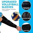 thumbnail image 2 of Volleyball Arm Sleeves Youth 3XS-2XL - Anti-Slip Compression Sleeve Tattoo Cover Kids Men Women, 2 of 6