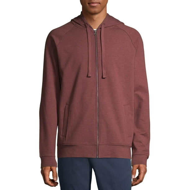 Men's and Big Men's Fashion Full Zip Hoodie, up to Size