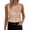Rose Gold, variant on Staron Women's Casual Sequin Tank Top Round Neck Sleeveless Solid Basic Comfy Relaxed Party Night Out Club Tops, Black L