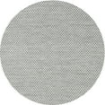 thumbnail image 1 of Ahgly Company Machine Washable Indoor Round Contemporary Grey Gray Area Rugs, 5' Round, 1 of 7
