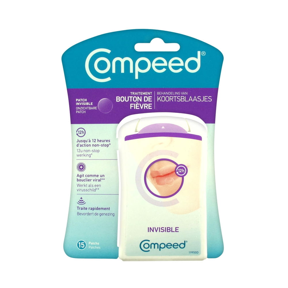 Compeed Invisible Cold Sore Patch x15