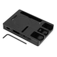 thumbnail image 3 of Carcasa Protectora De Disipación De Calor Carcasa protectora de radiador de CPU de aleación de aluminio para Raspberry Pi 3B+/3B/2B (negro) Tmvgtek Para estrenar, 3 of 6
