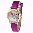 thumbnail image 3 of Teissuly Cute Glasses Women Analog Quartz Dial Wrist Watch, 3 of 3