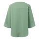 thumbnail image 5 of Tops de verano para mujer: túnica holgada con cuello en V y manga 3/4, poliéster, informal/trabajo/cita, para combinar con leggings, 5 of 6