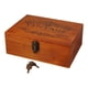 thumbnail image 1 of Caja de madera para recuerdos, joyero, decorativa, compacta, multiusos. 322x237x122cm, 1 of 9
