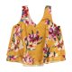 thumbnail image 2 of bar III Blusa tejida con dobladillo con volantes para mujer, amarillo, XX-Large, 2 of 2