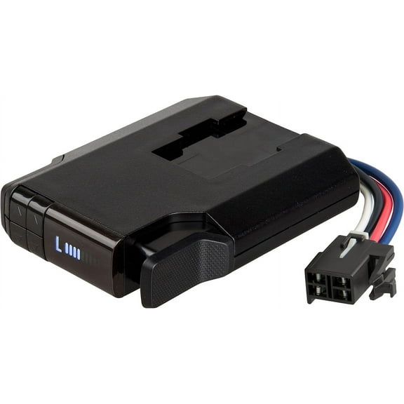 CURT 51116 Venturer Next Electric Trailer Brake Controller, Time-Delay, Fully Adjustable, Low Profile, 1-3 Axles, Plug-and-Play