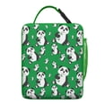 thumbnail image 6 of Giant Panda Insulated Lunch Box Student Reusable Lunch Tote Bag with Front Pocket Cooler Tote Bag Office Hiking, 6 of 6