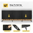 thumbnail image 3 of SPECSTAR 12ft Waterproof Firewood Log Rack Cover, Heavy Duty 600D Oxford Outdoor Weather Resistant Fire Wood Storage Holder Cover with Zipper and Hook Loop Tape, 3 of 7