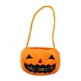 thumbnail image 4 of Bolsa de o trucos de Halloween, bolsa de peluche, suministros para fiestas infantiles, decoración de Halloween con asa, cesta de, 4 of 9