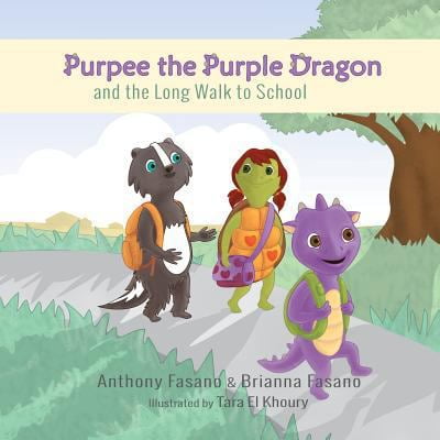 Pre-Owned Purpee the Purple Dragon and the Long Walk to School (Paperback) 163315548X 9781633155480