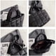 thumbnail image 5 of Mochila para mujer, mochila de viaje de lona, bolso de hombro negro, pequeña mochila informal para mujer, 5 of 6