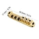 thumbnail image 1 of 1 Juego De Puente De Rodillos Para Guitarra Eléctrica De 6 Cuerdas, Puente De Montura De Rodillos De aleación, Pieza De Repuesto Para Estilo Con Tachuelas, Llave Allen, 1 of 7