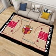 thumbnail image 1 of Cartoon Nba Basketball Bulls Carpets For Living Room Carpet Anti-slip Carpets For Children Bedroom Bedside Rug Floor Mat, 1 of 1