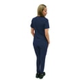 thumbnail image 3 of Fubu Women's Slim Fit High Waisted Jogger Yoga Scrub Pant Medical Nursing Uniform, 3 of 7