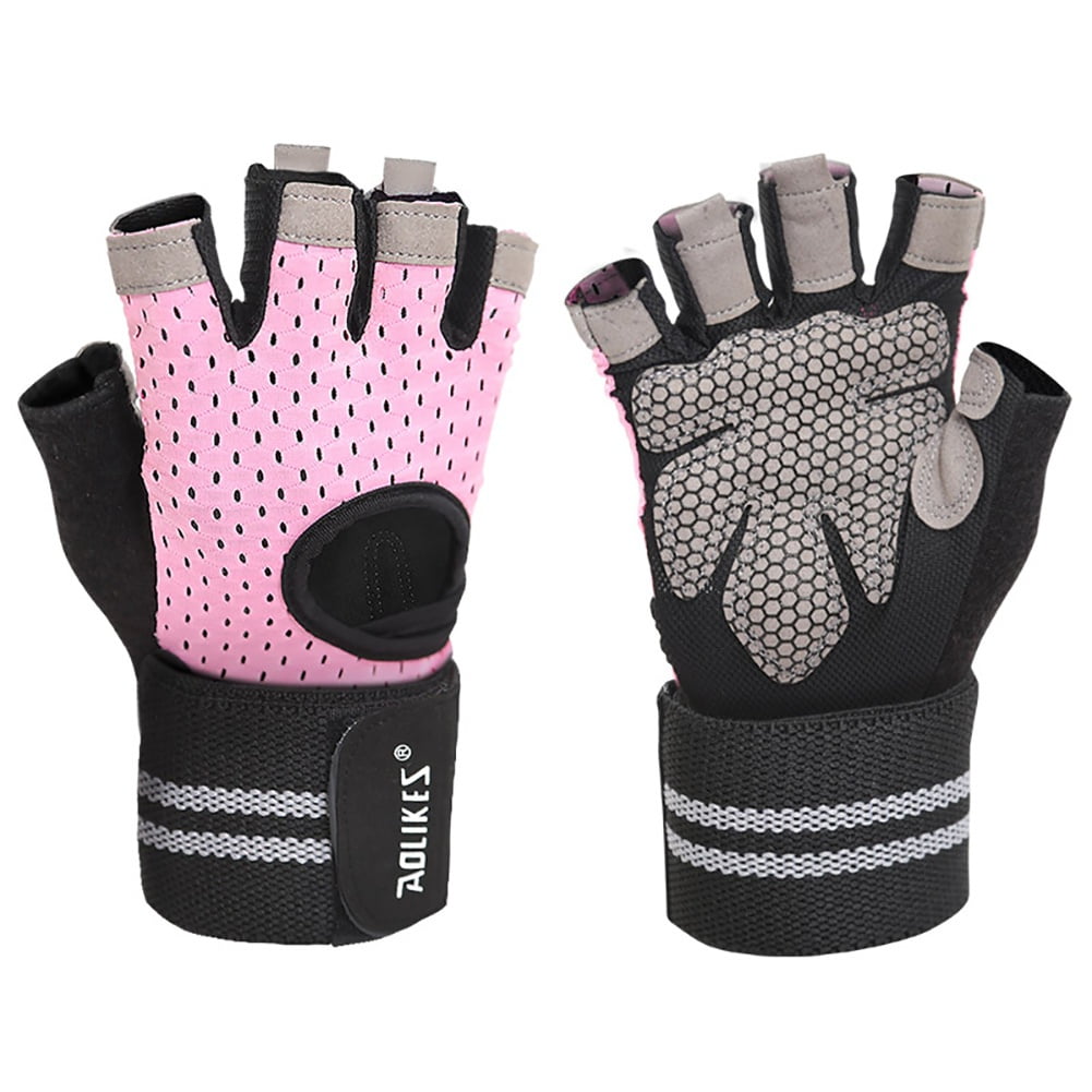 Gym Gloves Half finger Weightlifting Fitness Gloves Women's Sports Men