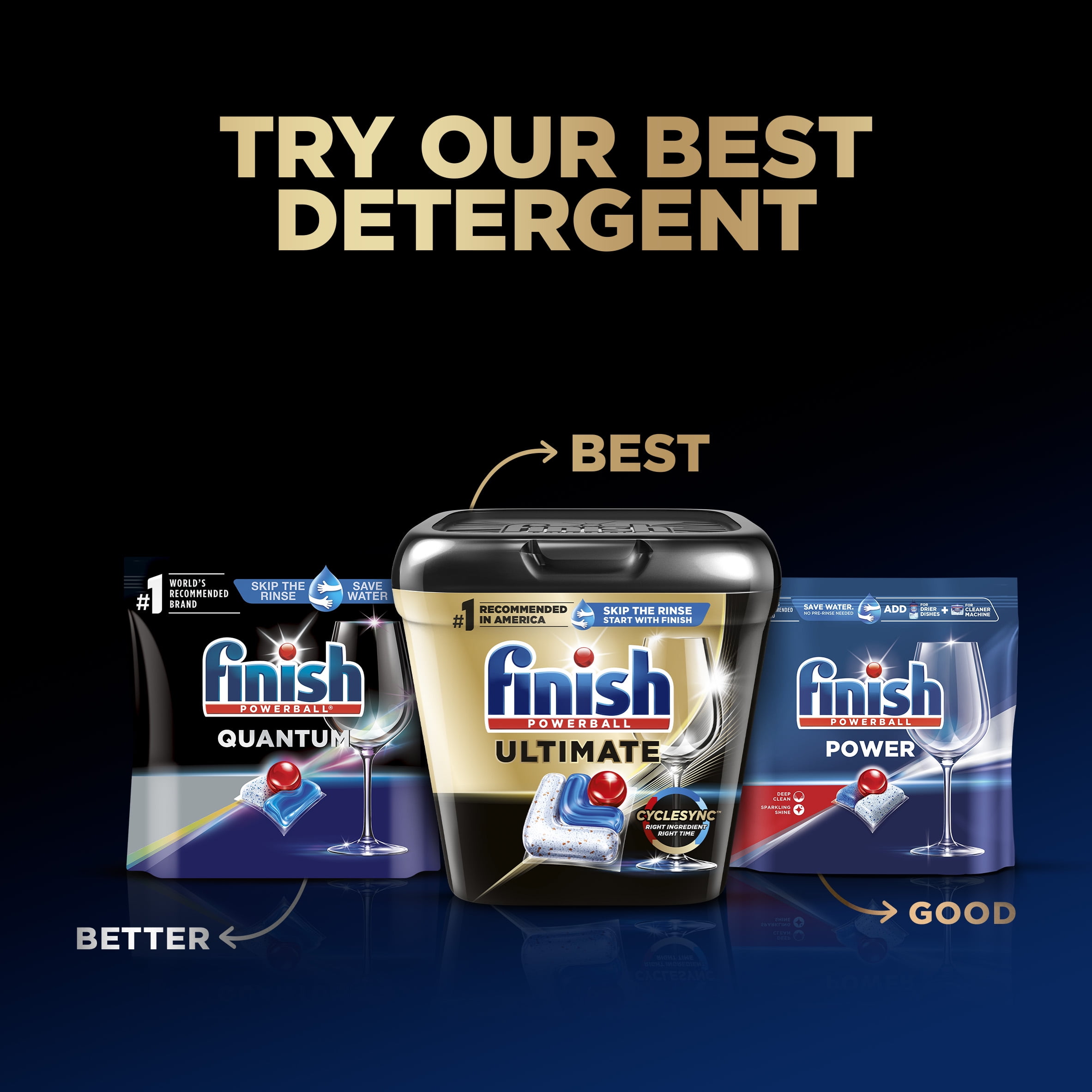 Trust Finish Ultimate Plus to give you an 1unbeatable clean! Verific