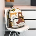 thumbnail image 6 of Goofa Cute Bee Honey Jar Hive Bear Print Casual Backpack for Women Men,Waterproof High School Bookbag,Lightweight Travel Daypack,Classic College Backpack,Laptob Backpack, 6 of 6