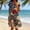 Dark Blue, variant on American 250th Anniversary Dresses For Women Round Neck Short Sleeved Casual Summer Shift Dress Sky Blue XL