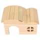 thumbnail image 1 of Escondite De Madera Para Hámster, Gran Espacio, Casa De Madera Segura Para Hámster, Resistente A Mordeduras, Para Animales Pequeños, 1 of 7